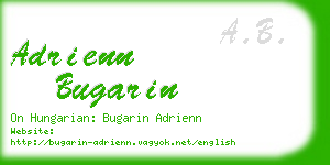 adrienn bugarin business card